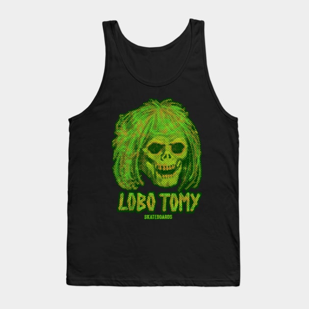 FREAKY ZOMBIE by LOBO TOMY skateboards Tank Top by boozecruisecrew